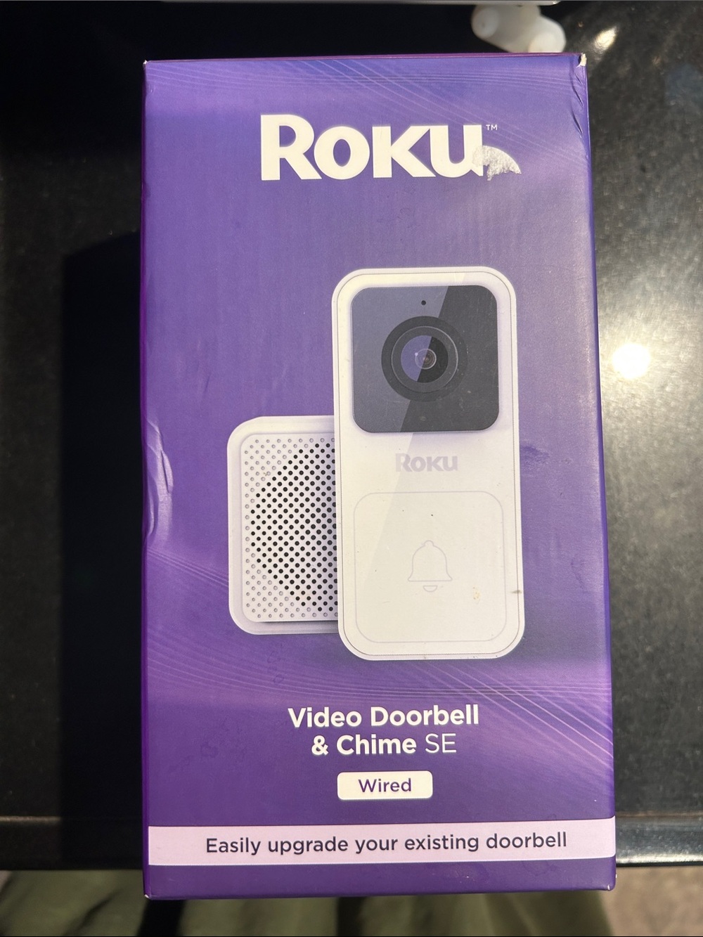 Roku White Video Doorbell & Chime SE Wired Kit